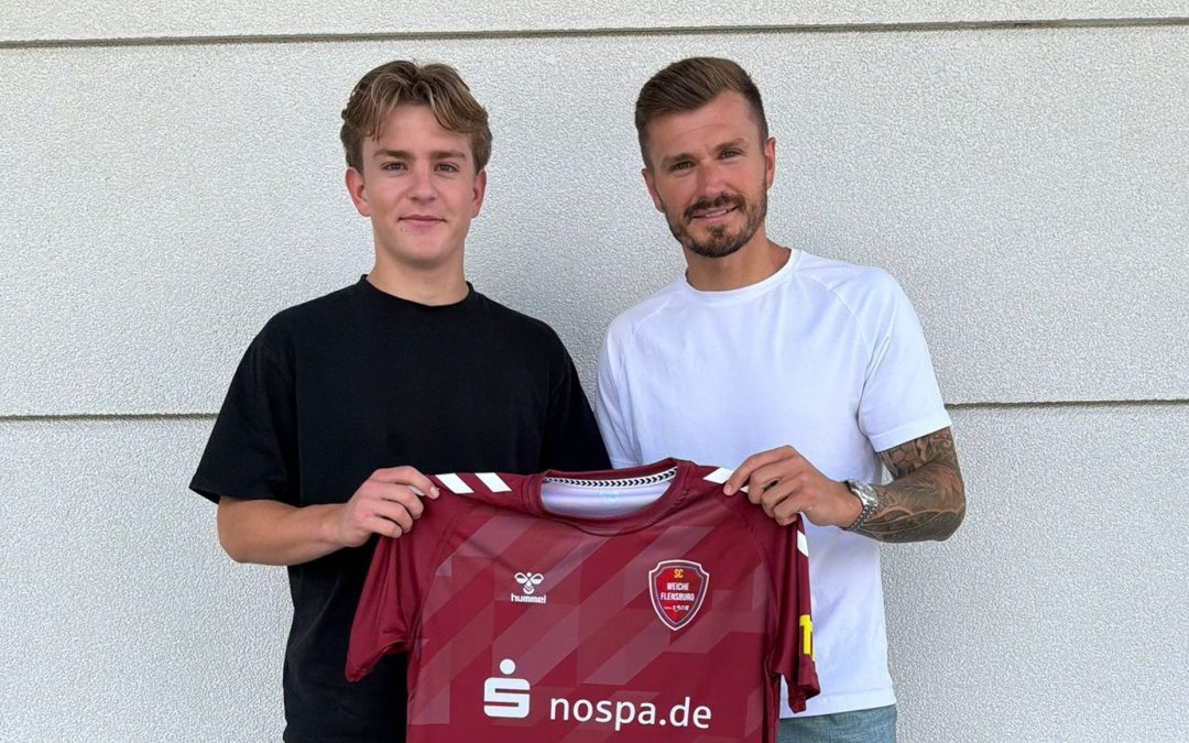 Aus Vejle nach Flensburg: Samuel Hust