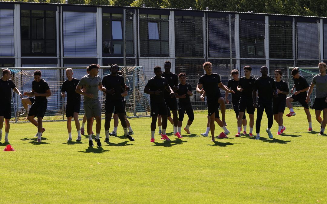 Bei Weiche rollt wieder der Ball …
